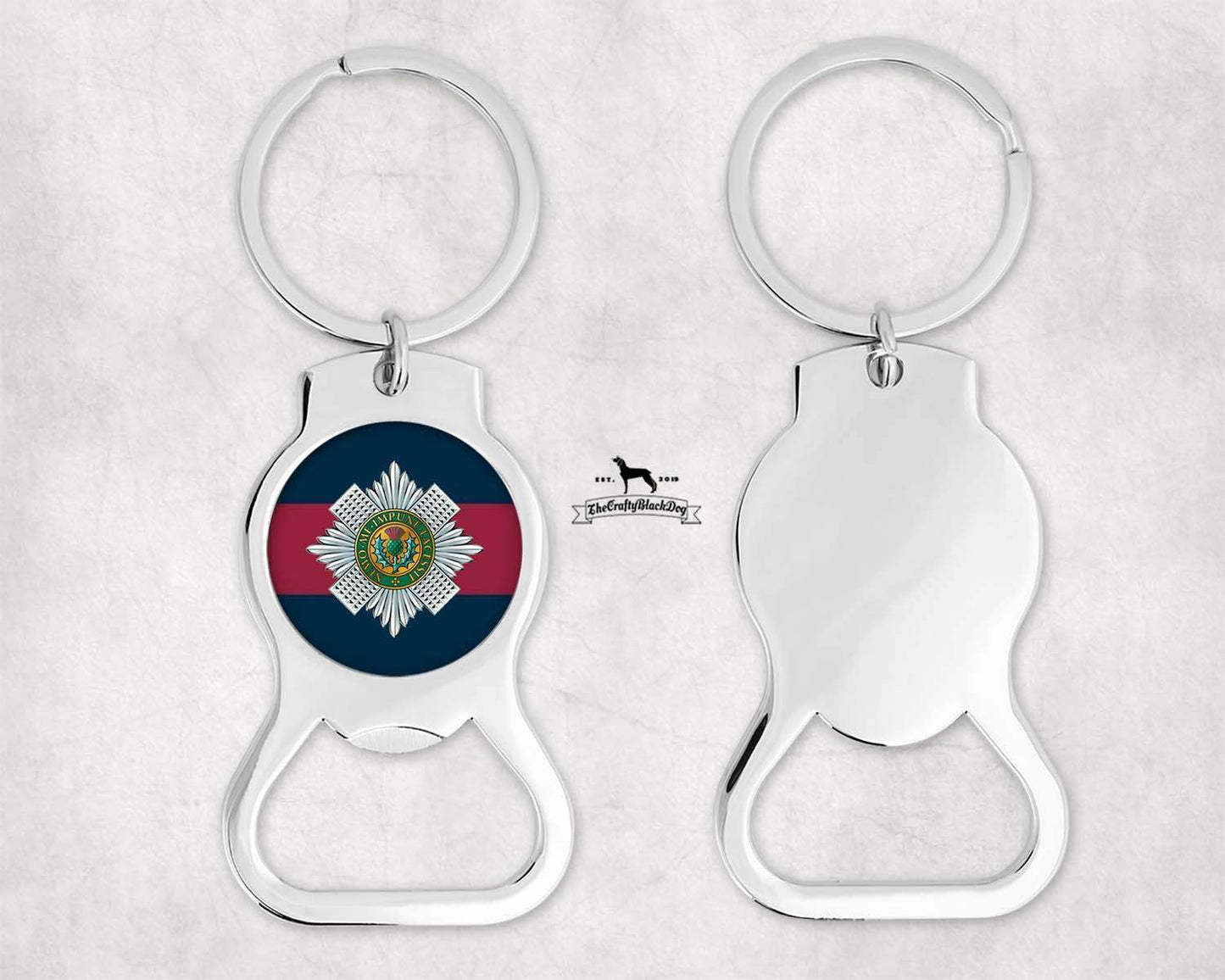 Scots Guards - Bottle Opener Keyring