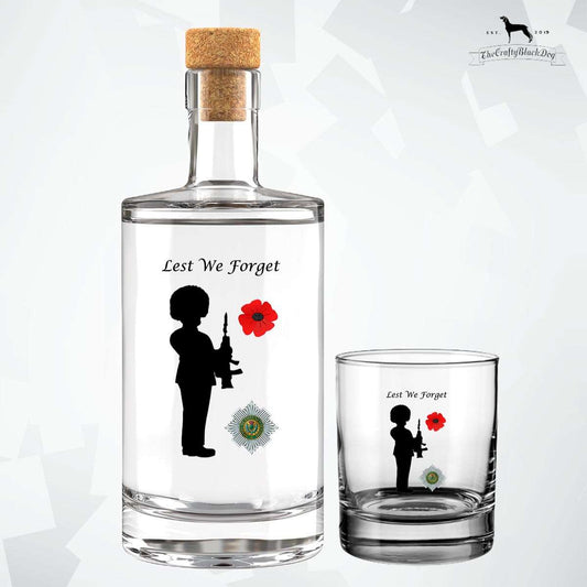 Lest We Forget - Scots Guards - Fill Your Own Spirit Bottle