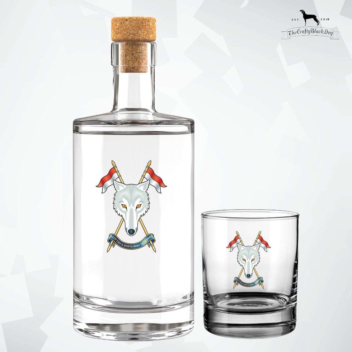 Scottish and North Irish Yeomanry - Fill Your Own Spirit Bottle