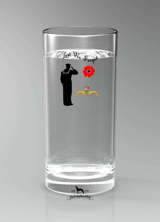 Lest We Forget - Submariner - Highball Glass(es)