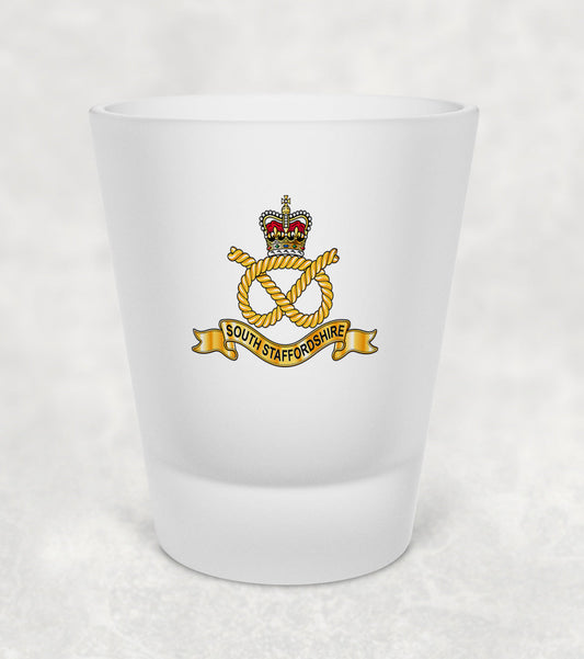 South Staffordshire Regiment - Shot Glass