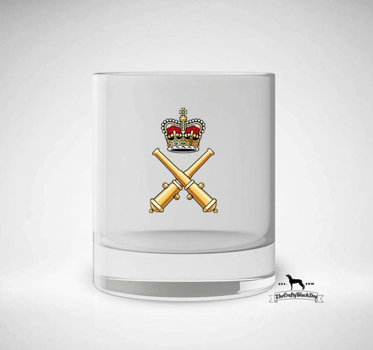 Royal School of Artillery - Whiskey/Spirit Glass