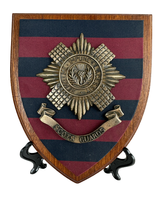 Scots Guards Military Wall Plaque | Cold Cast Bronze | Made in Britain