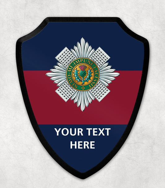 Scots Guards - Printed Wall Shield