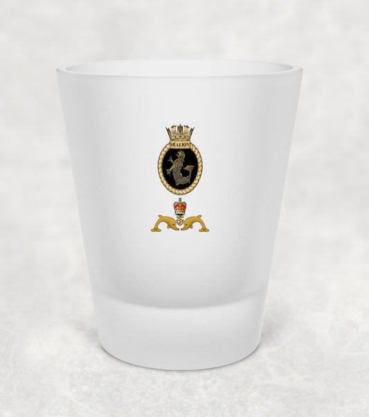 HMS Sealion  - Shot Glass