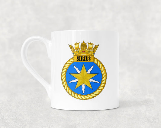 HMS Sirius - Bone China Mug