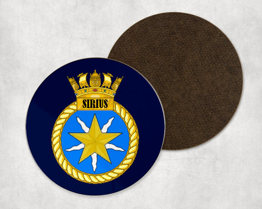 HMS Sirius - Round Coaster Set