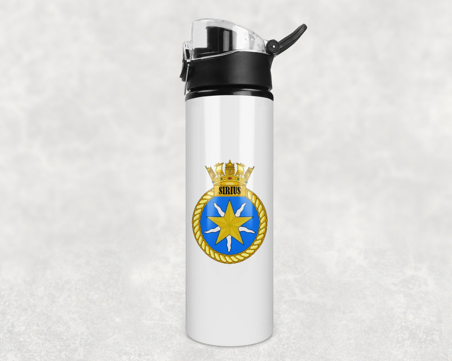 HMS Sirius - Flip Top Water Bottle