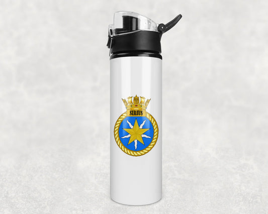 HMS Sirius - Flip Top Water Bottle