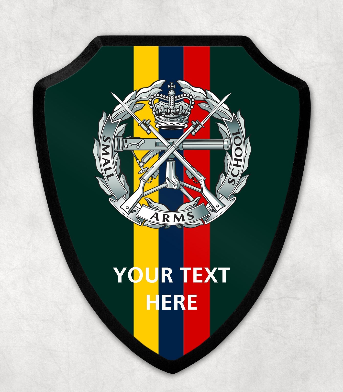 Small Arms School Corps - Printed Wall Shield