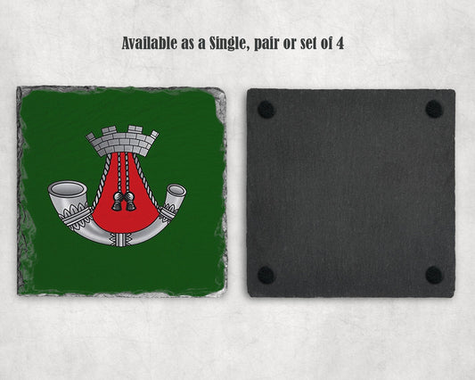Somerset and Cornwall Light Infantry - Slate Coaster