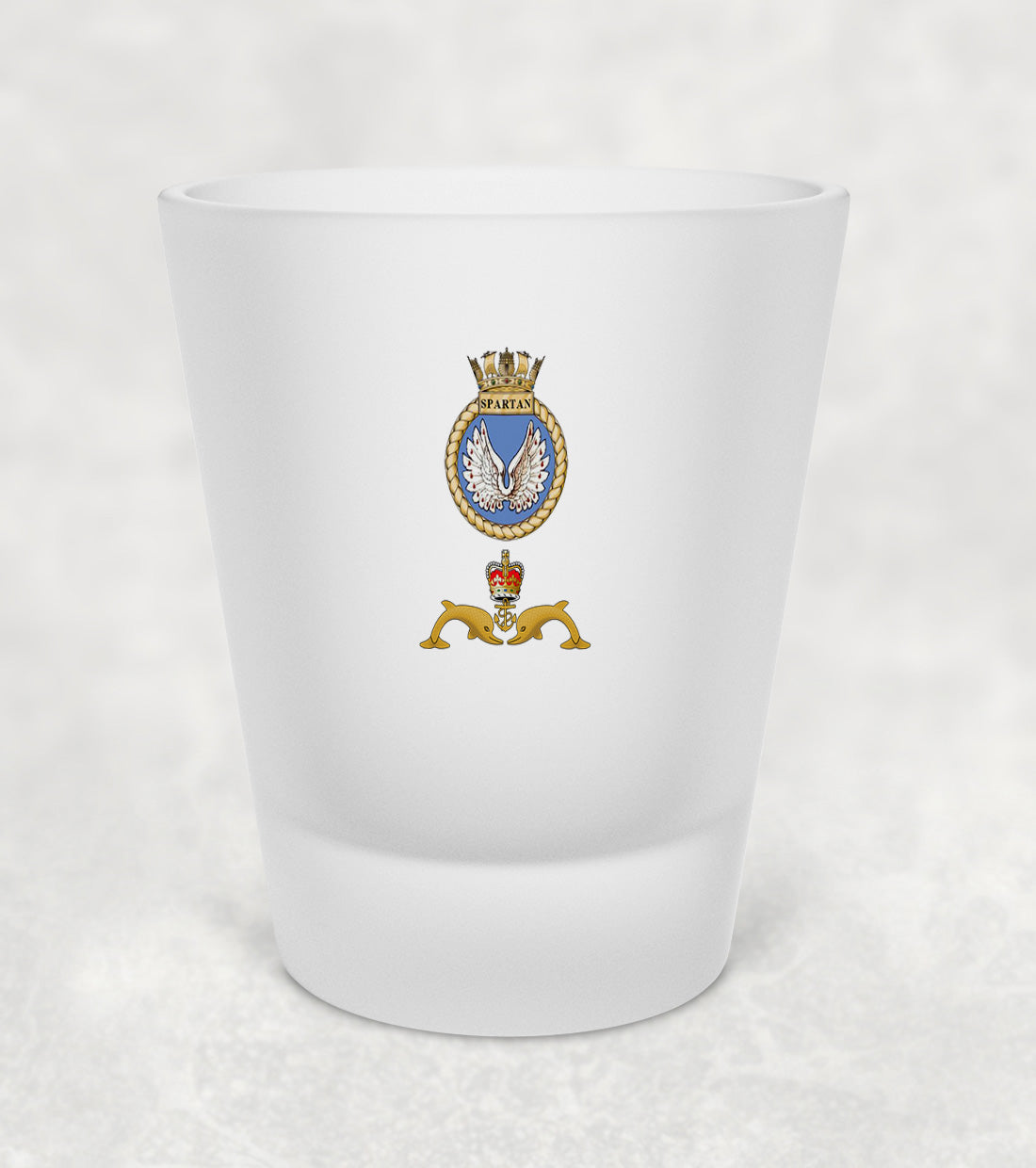 HMS Spartan - Shot Glass