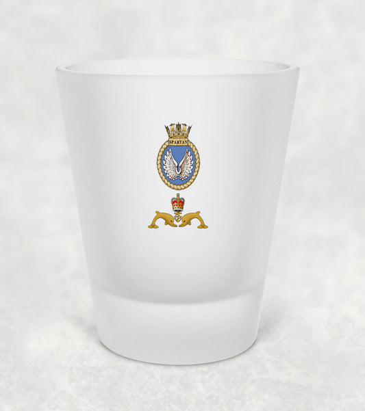 HMS Spartan - Shot Glass