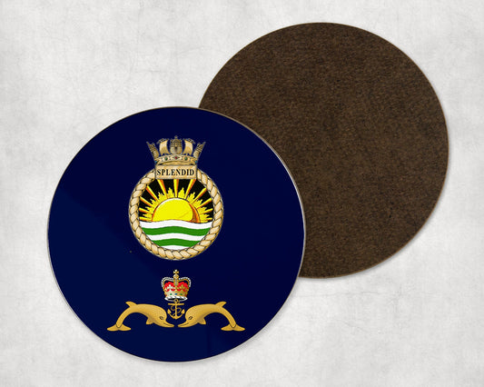 HMS Splendid - Round Coaster Set