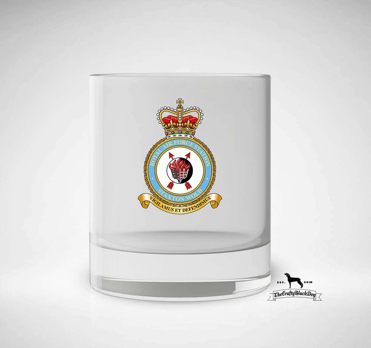 RAF Staxton Wold - Whiskey/Spirit Glass