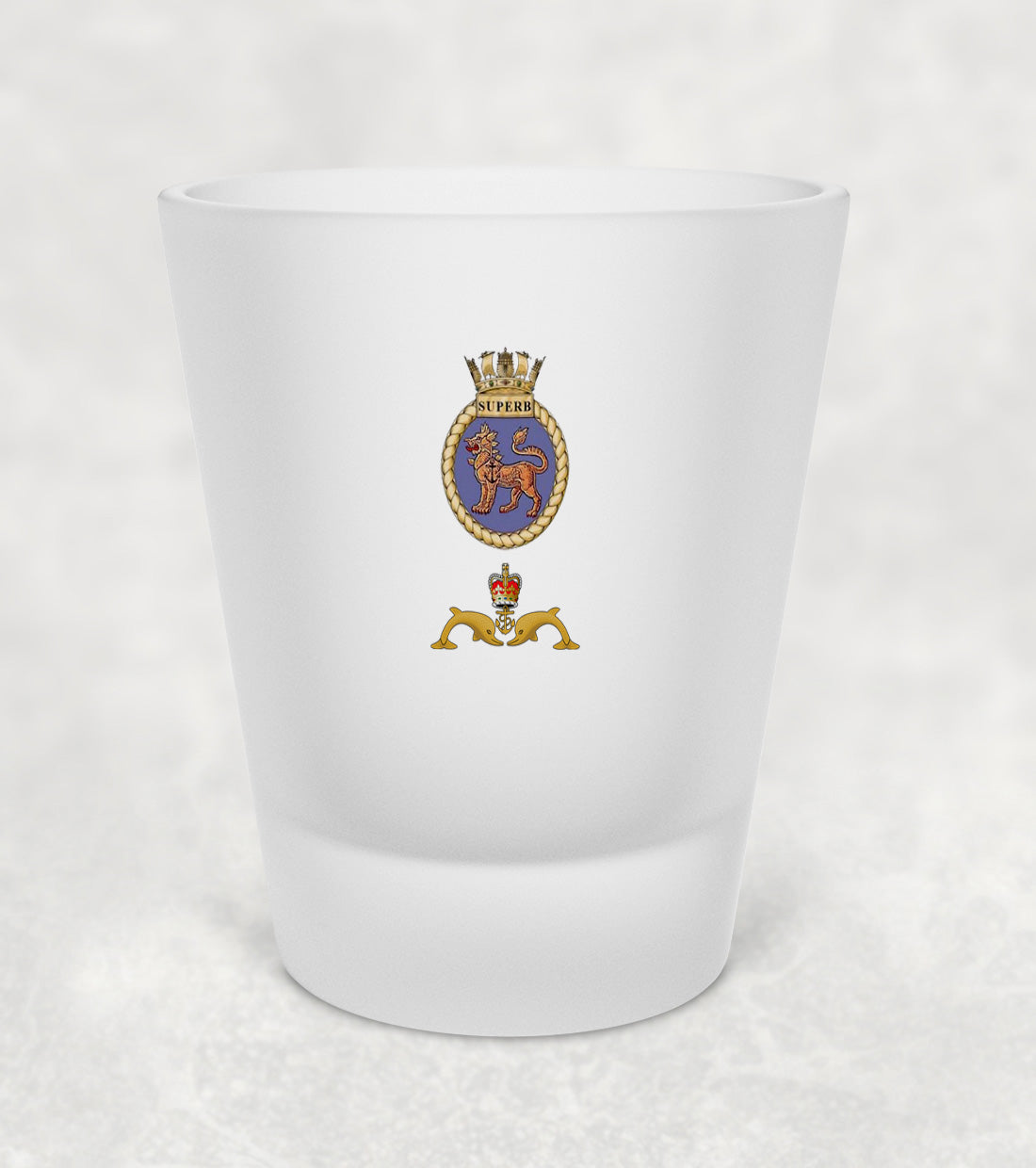 HMS Superb - Shot Glass