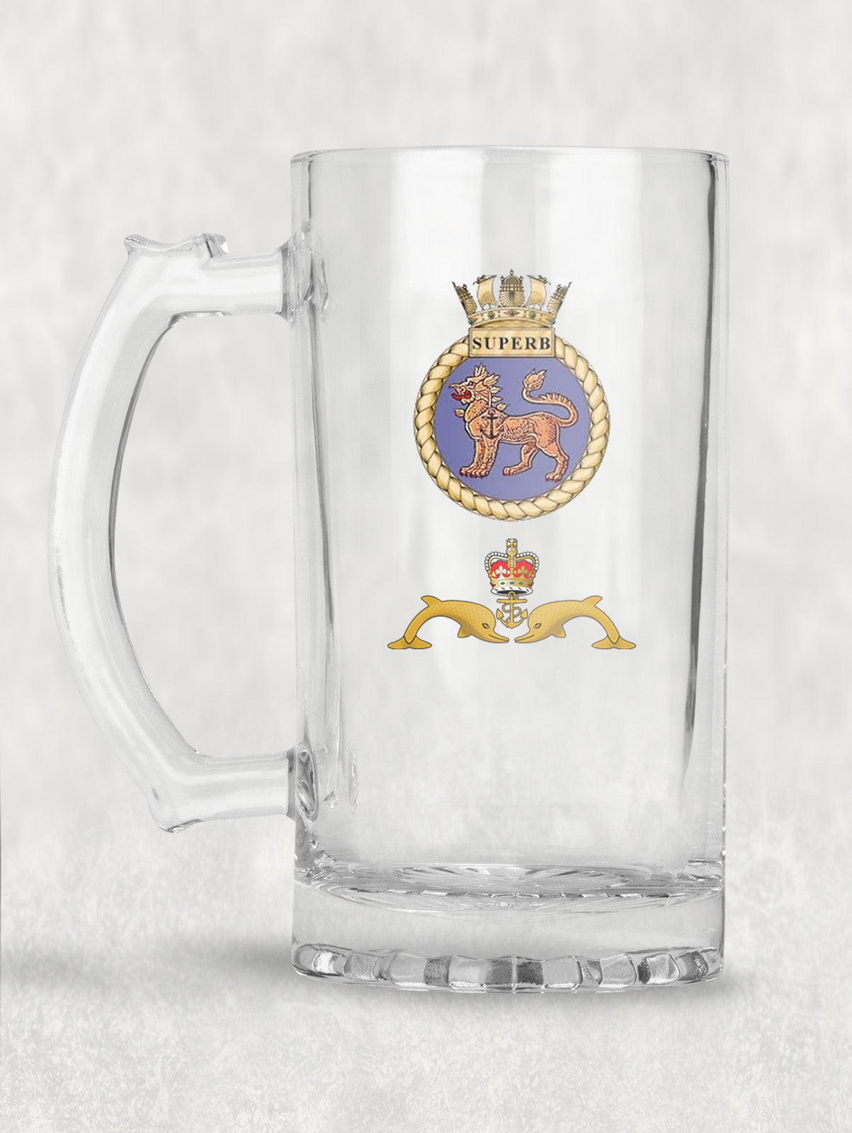 HMS Superb - Tankard/Beer Mug/Stein