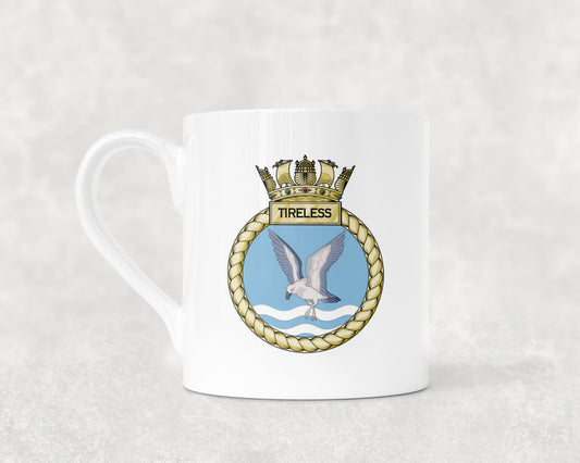 HMS Tireless - Bone China Mug