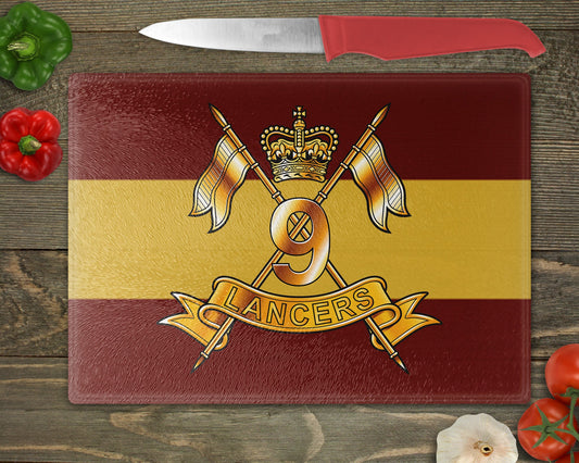 9th Queen's Royal Lancers - Cutting Board