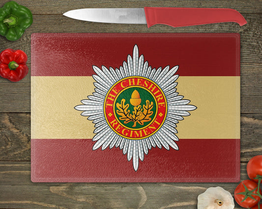 Cheshire Regiment - Cutting Board
