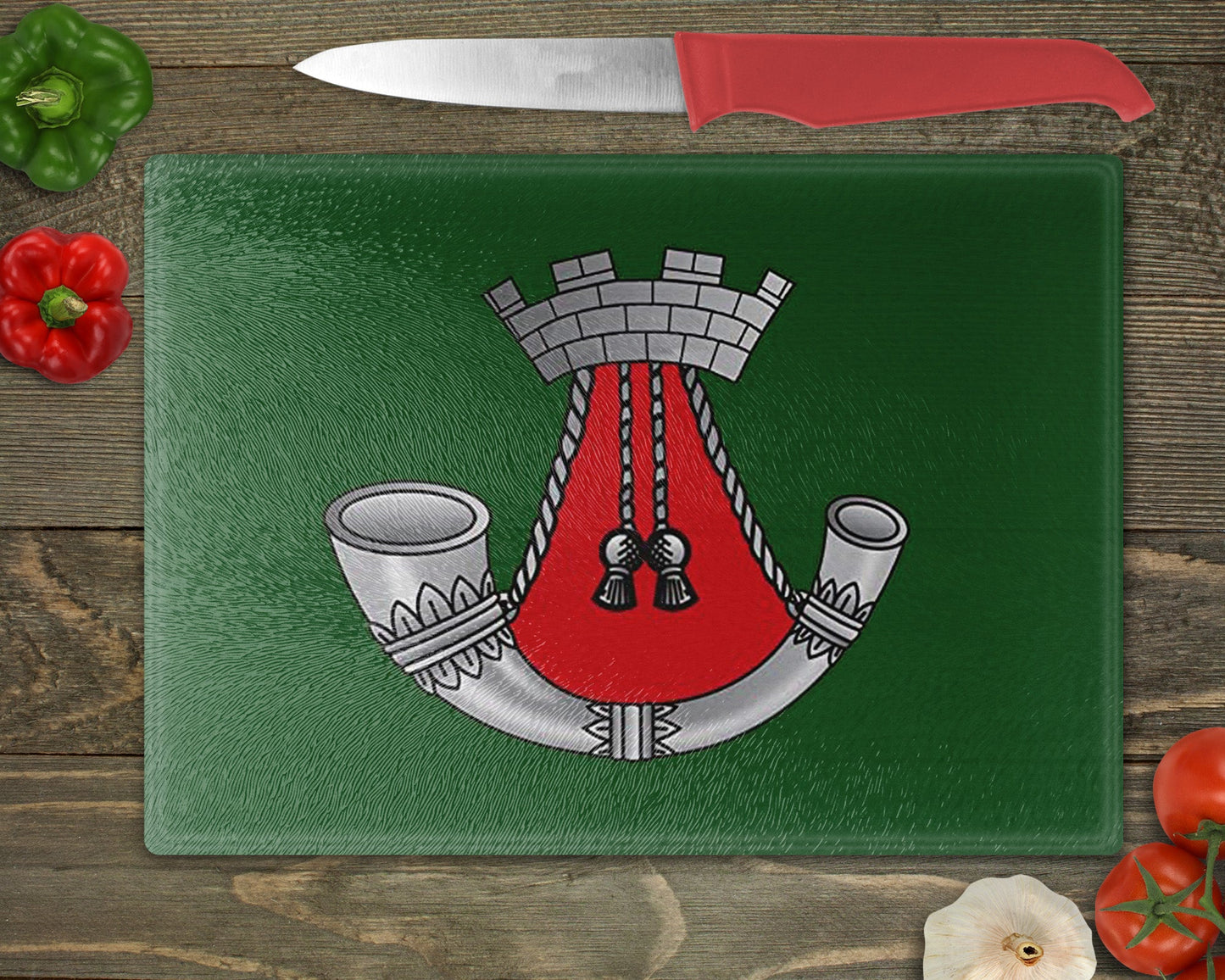 Somerset and Cornwall Light Infantry - Cutting Board