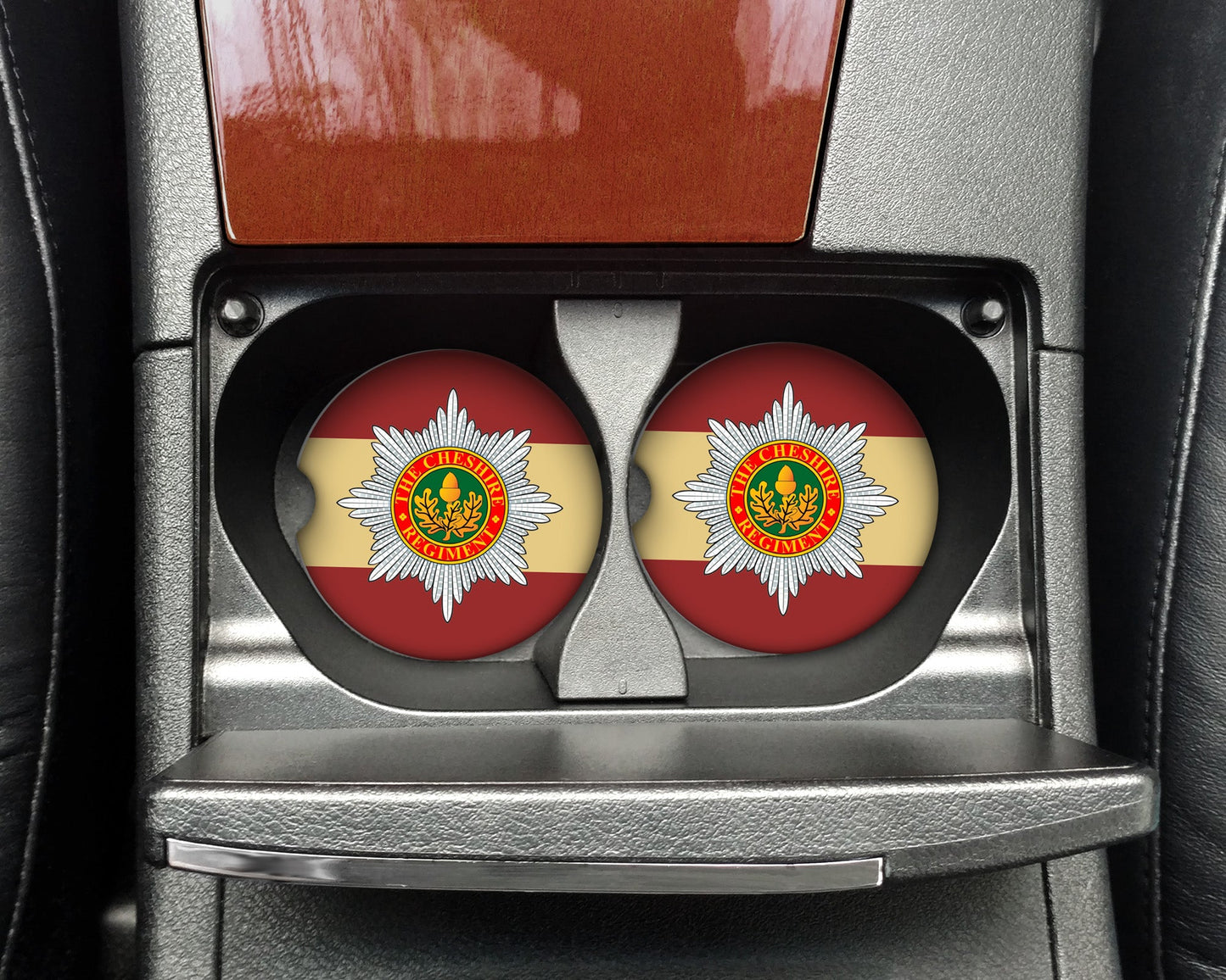 Cheshire Regiment - Car Coaster