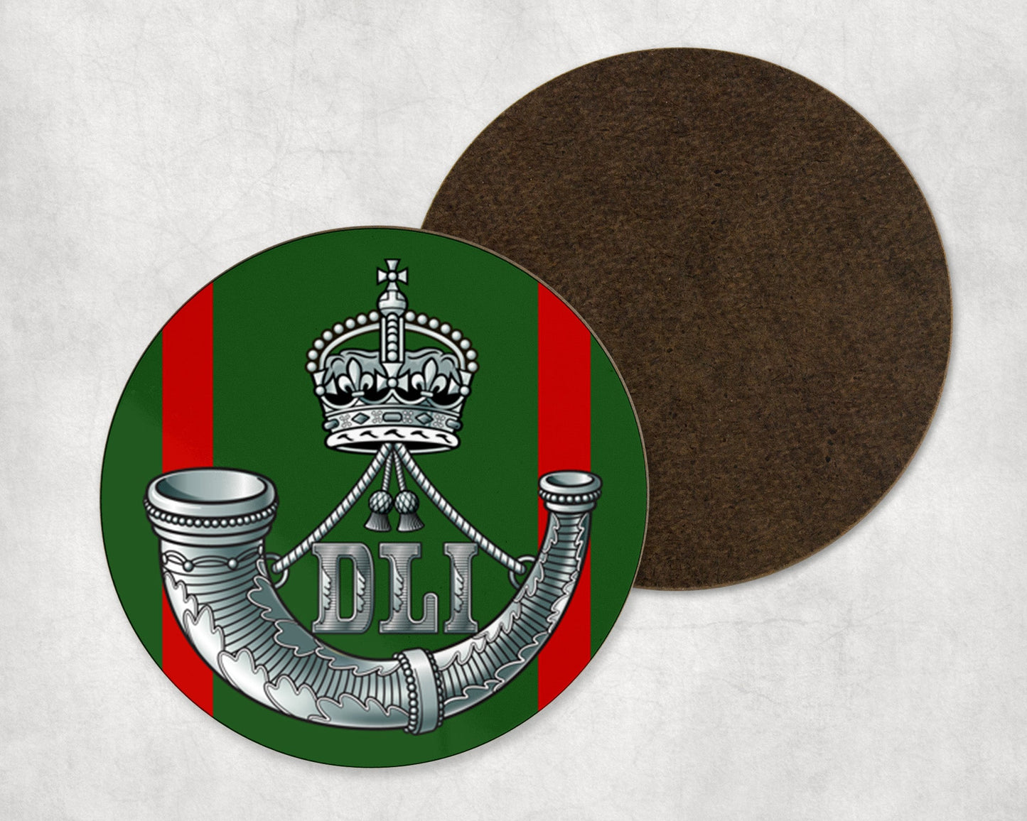 Durham Light Infantry -  Round Coaster Set
