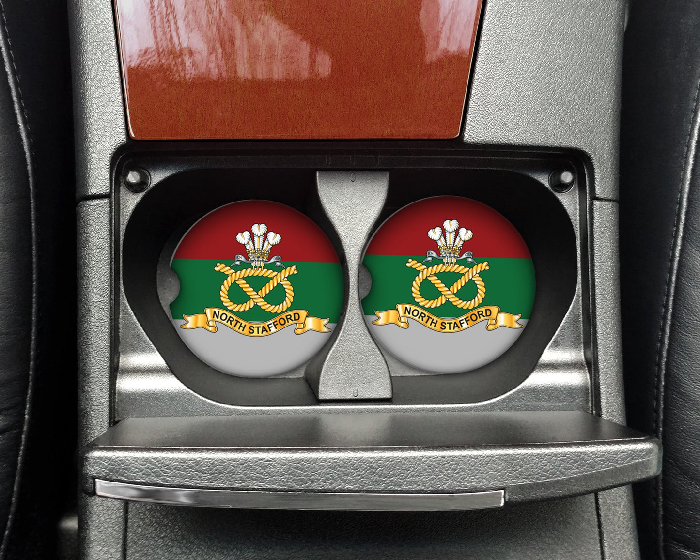 North Staffordshire Regiment - Car Coaster