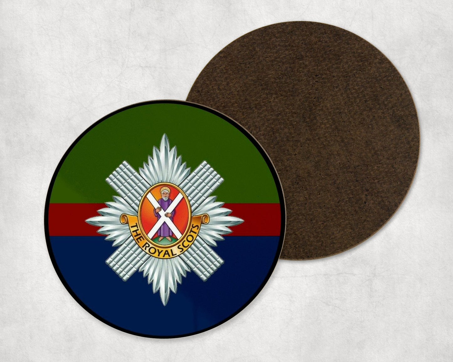 Royal Scots -  Round Coaster Set