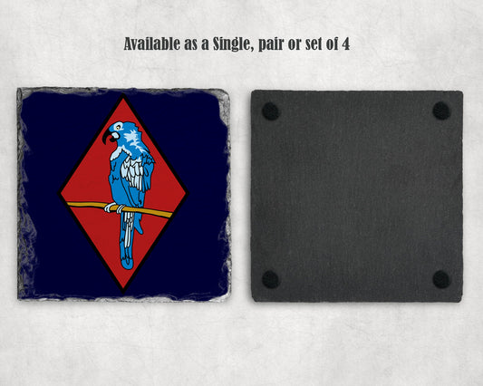 143 West Midlands Brigade - Slate Coaster