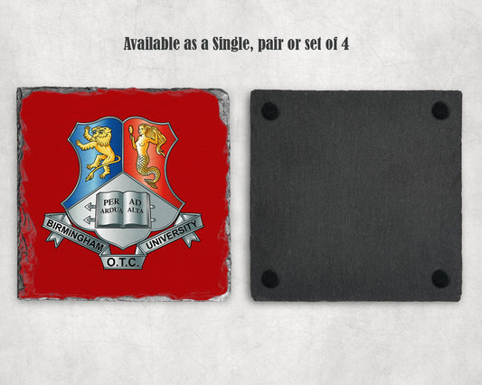 Birmingham University OTC - Slate Coaster