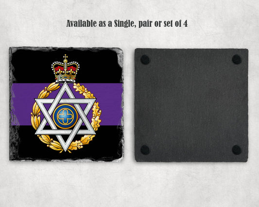 Royal Army Chaplains' Department JewishÊ - Slate Coaster