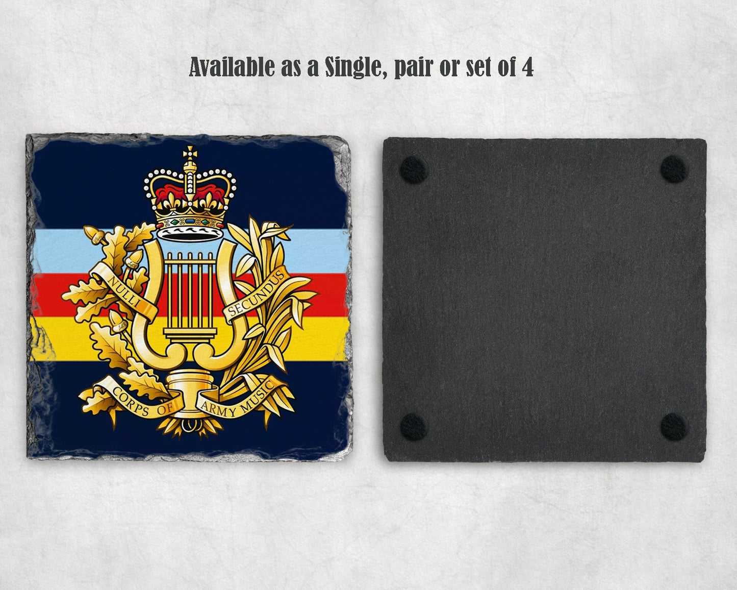 Royal Corps of Army Music - Slate Coaster
