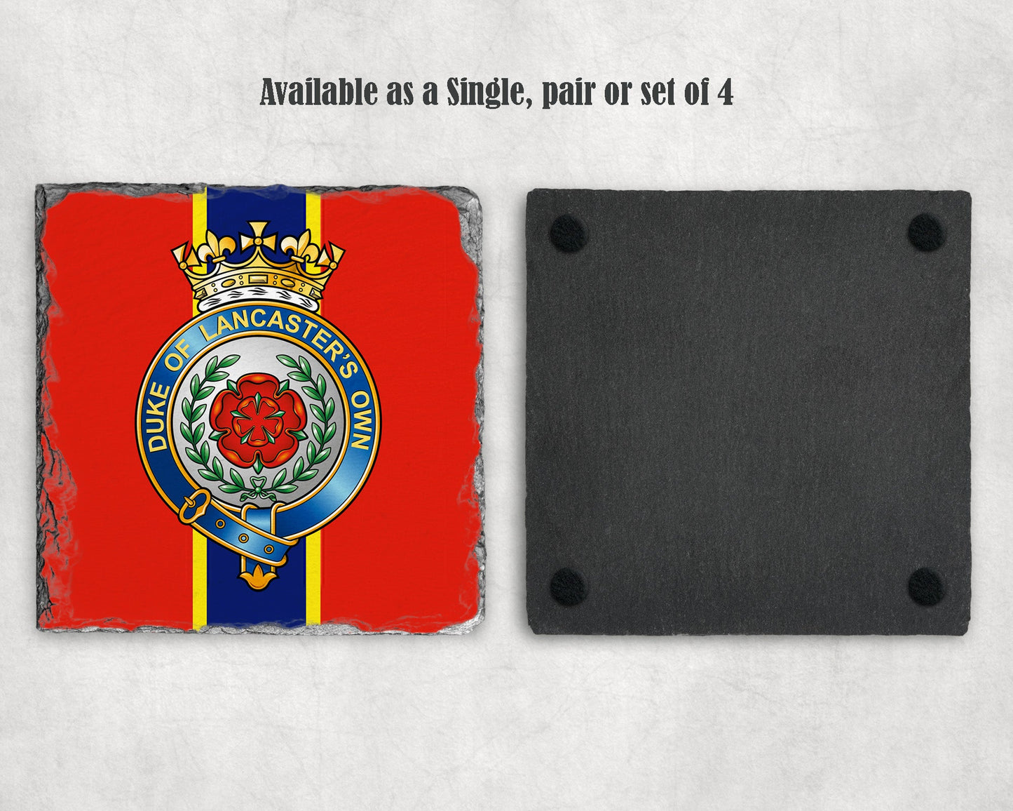 Duke of Lancaster's Own - Slate Coaster