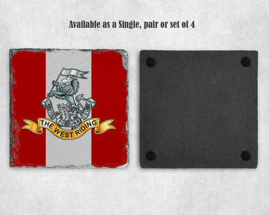 Duke of Wellington RegimentÊ - Slate Coaster