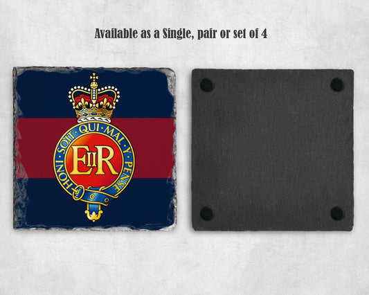Household Cavalry - Slate Coaster