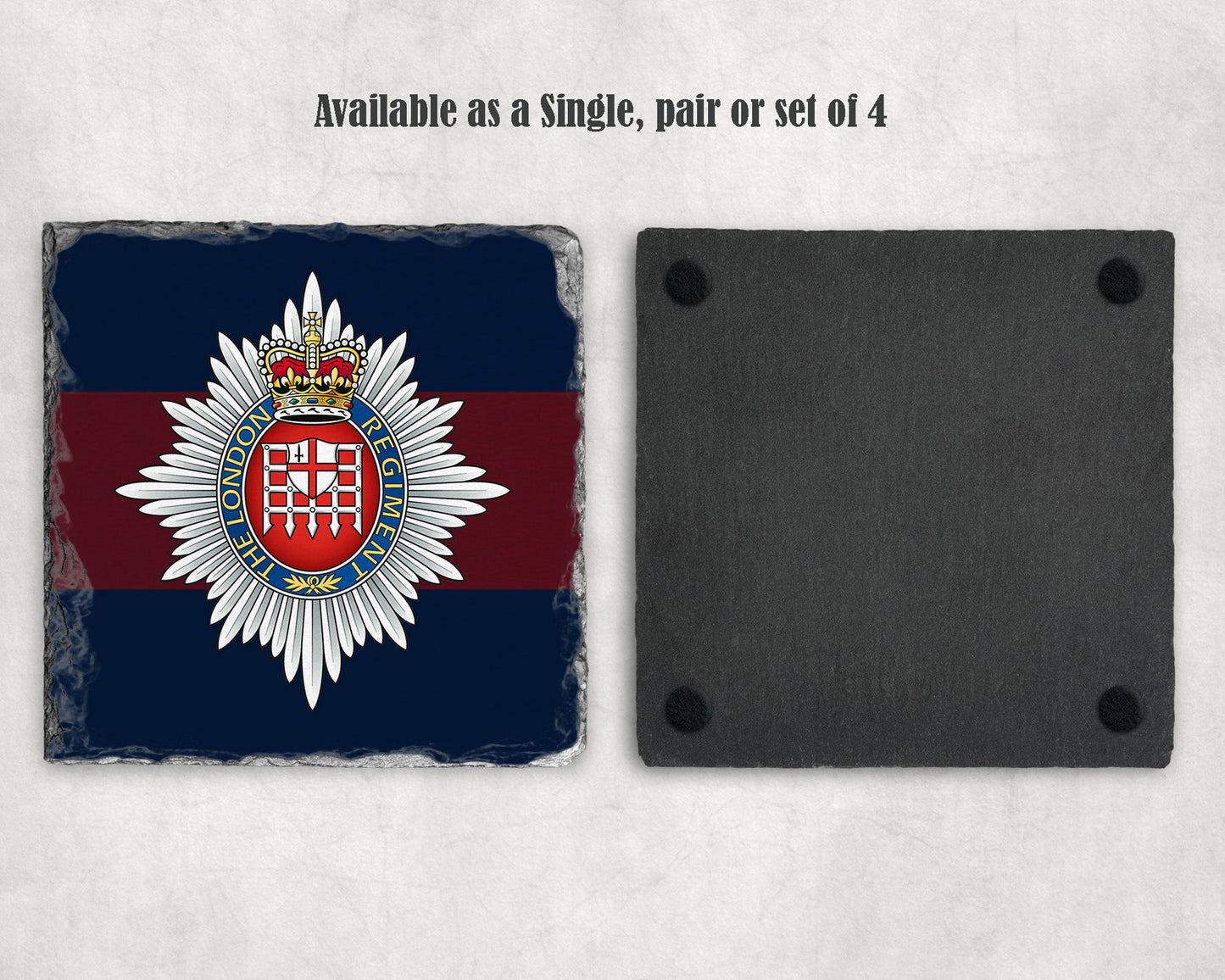 London Regiment - Slate Coaster
