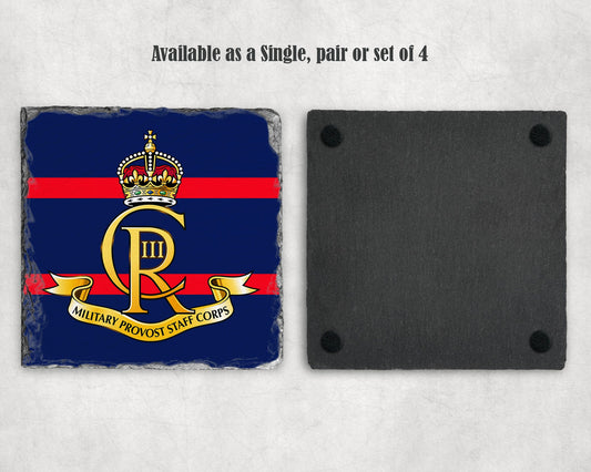 Military Provost Staff Corps KC - Slate Coaster