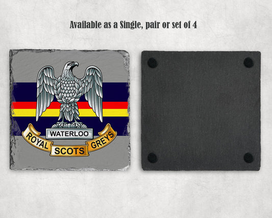 Royal Scots Greys - Slate Coaster