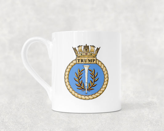 HMS Trump  - Bone China Mug