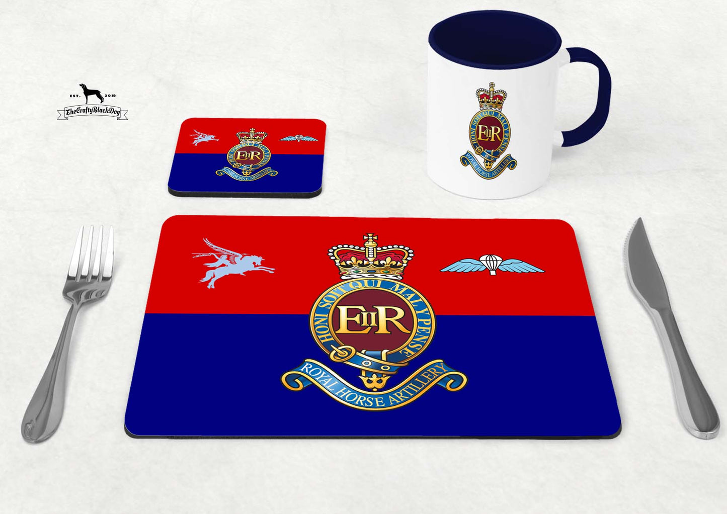 7 Para Royal Horse Artillery - Table Set