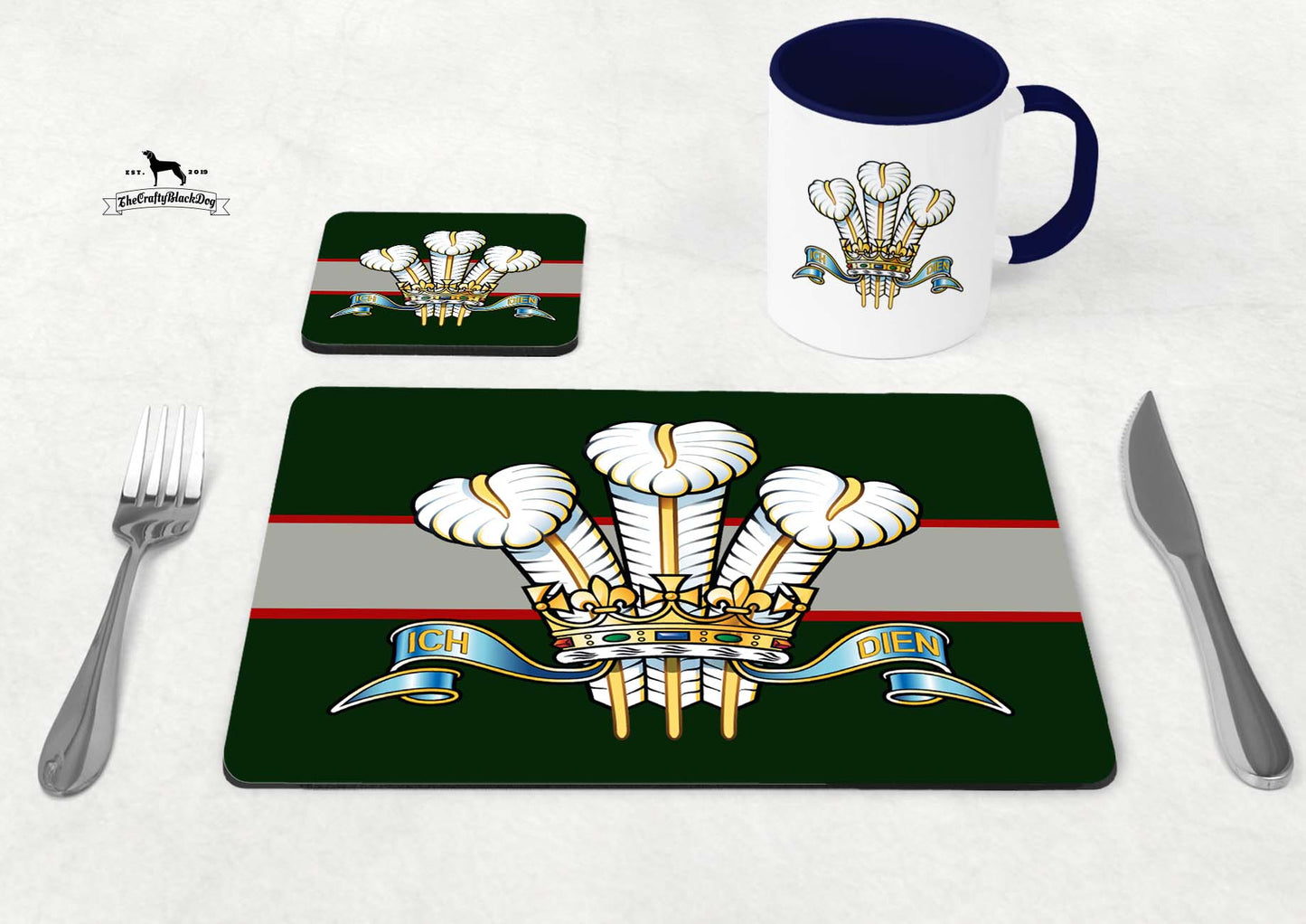 Royal Regiment of Wales - Table Set