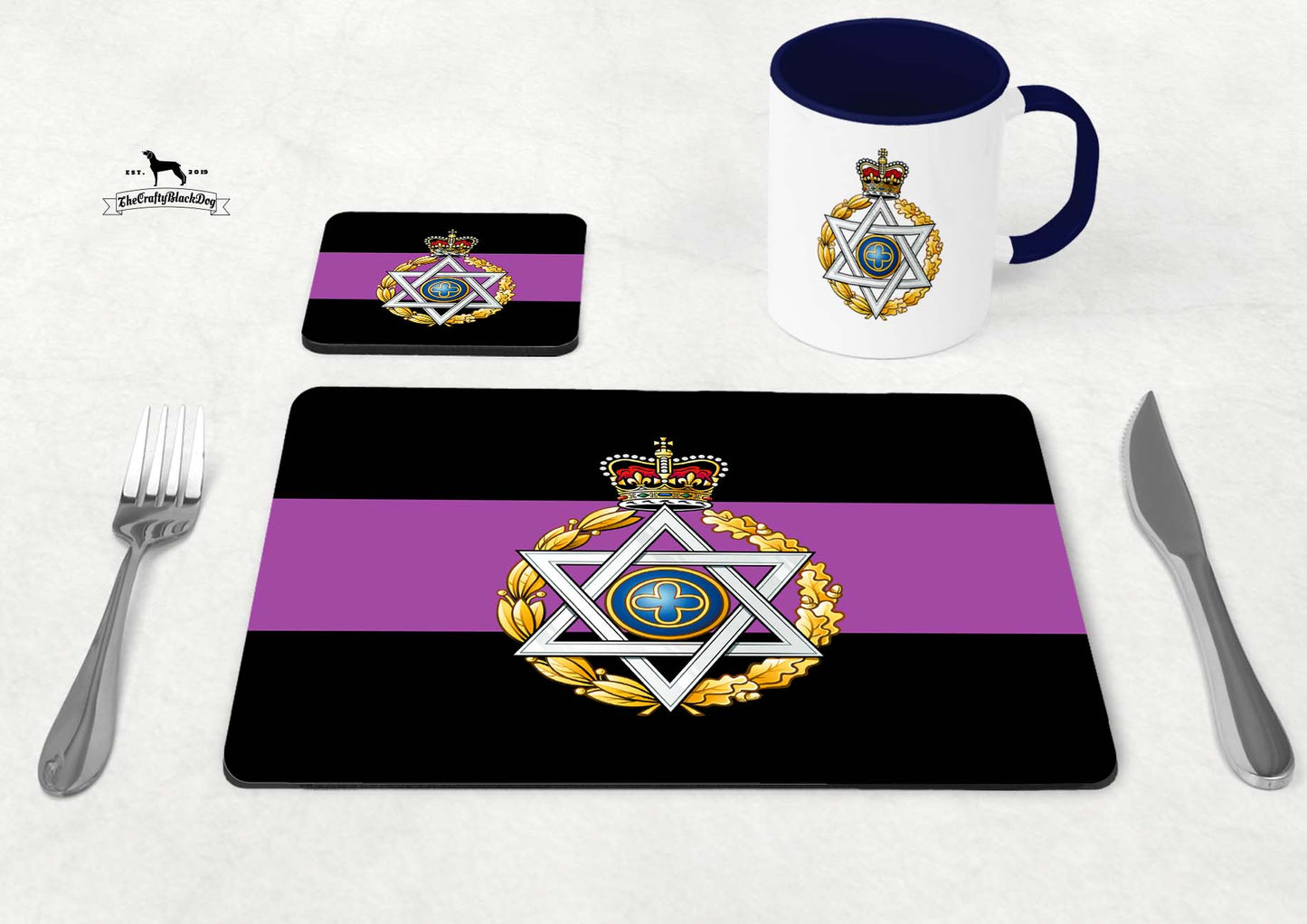 Royal Army Chaplains' Department Jewish - Table Set