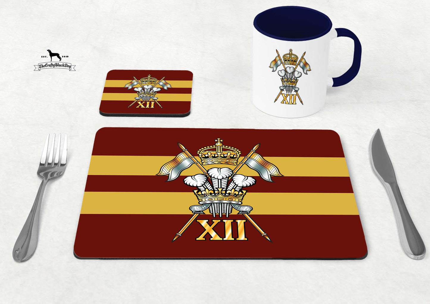 12th Royal Lancers - Table Set