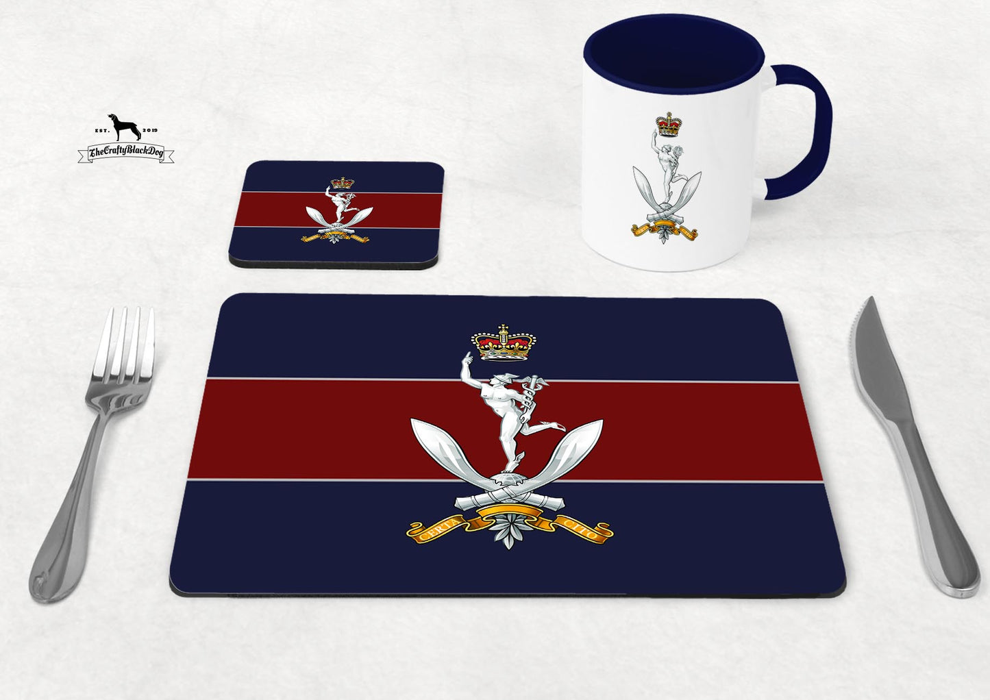 Queen's Gurkha Signals - Table Set