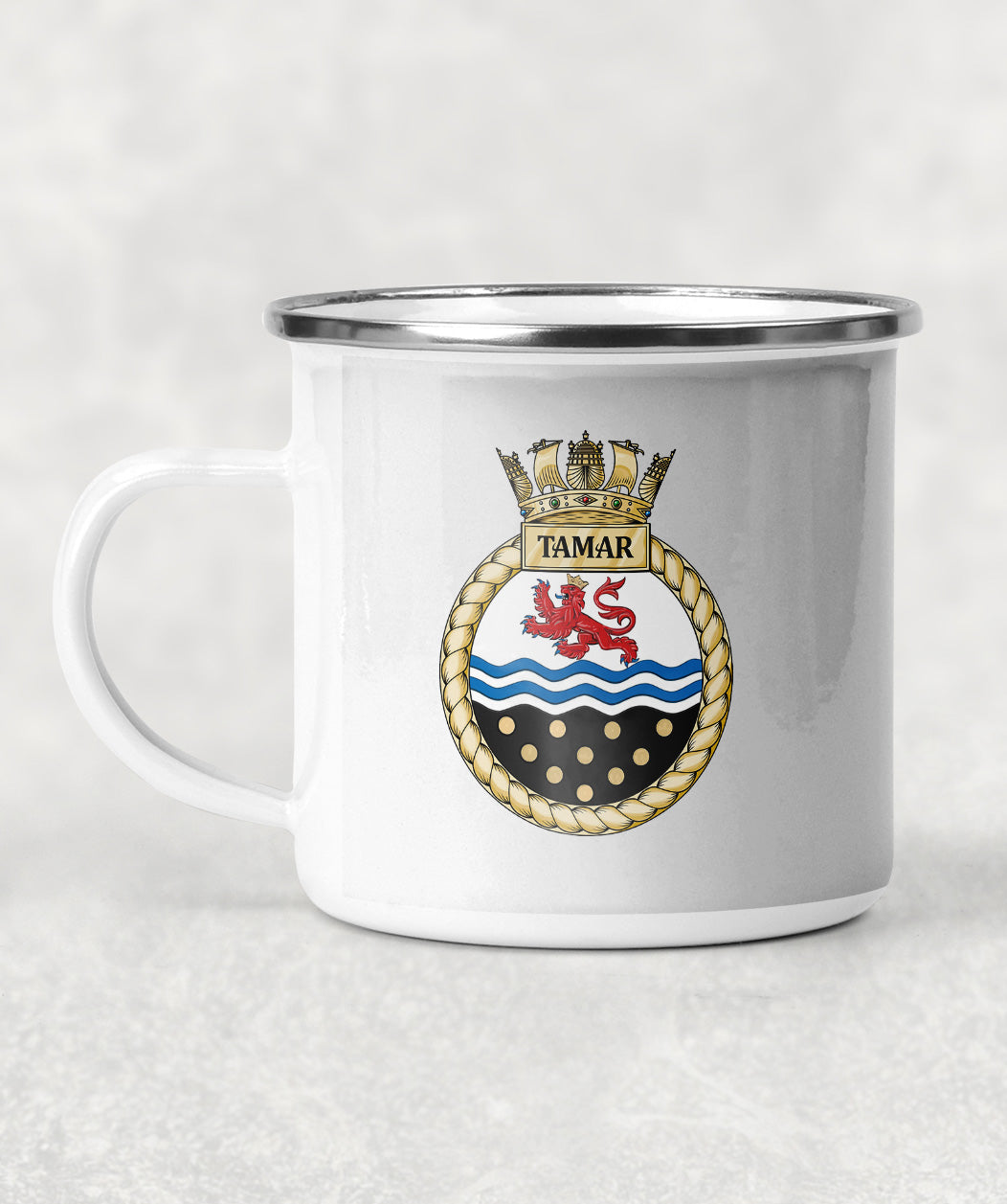HMS Tamar  - Enamel Mug