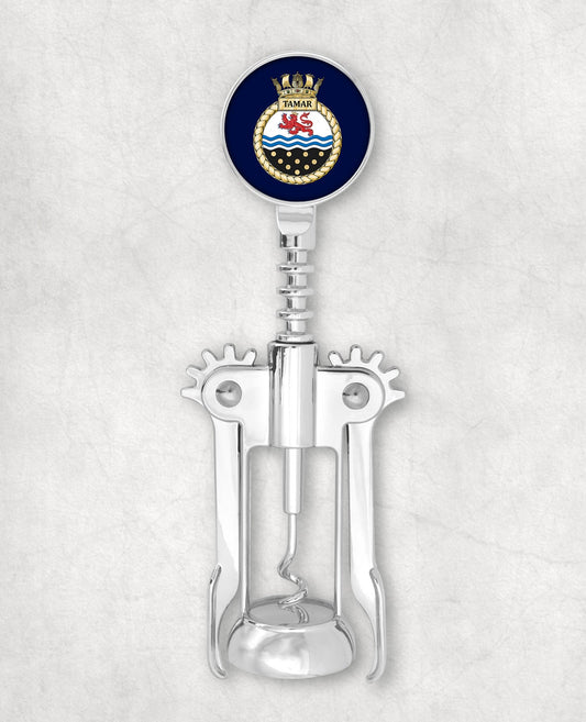 HMS Tamar  - Corkscrew
