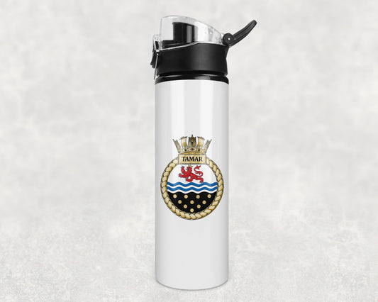 HMS Tamar  - Flip Top Water Bottle