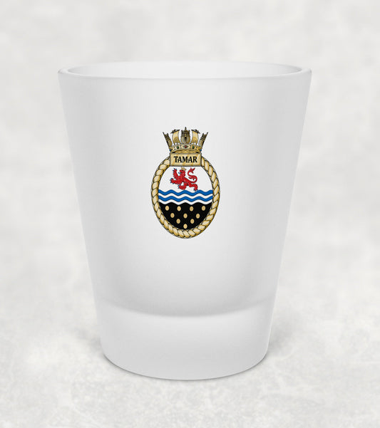 HMS Tamar  - Shot Glass