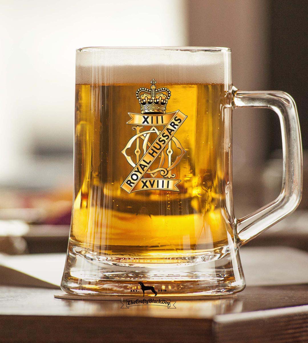 13th/18th Royal Hussars - Tankard